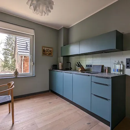 Design-apartment Im Backstein-ambiente